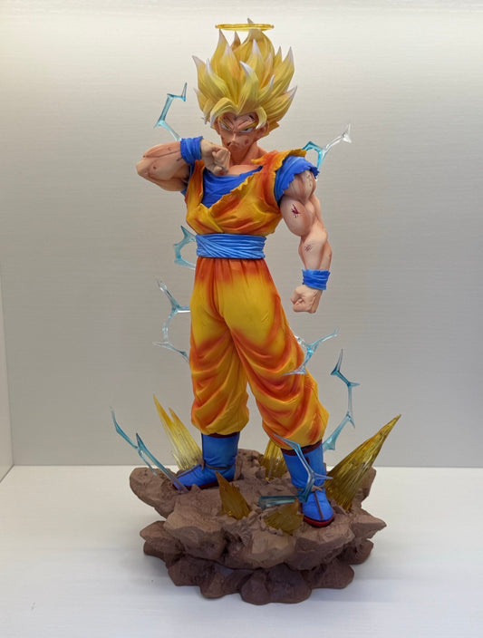 Son Goku – Statue Esprit Doré, Combat au-delà de la Vie